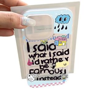 English Dot Dot Compatible with Apple 15 Pro Max Phone Case iPhone 16 Soft Case 14 Matte 13 Niche 12 Shockproof