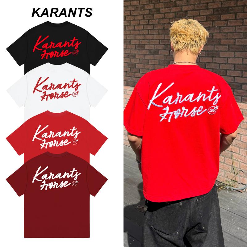 BST Tết 2026 Karants Áo Thun Boxy Tết Horse Túi Hộp Thêu Nổi Local Brand Streetwear - KR310