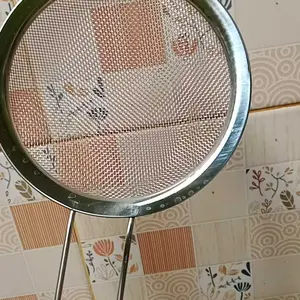 Saringan Minyak Teh Kopi Ceko Tepung Susu Stainless Steel Tebal Kuat Anti Karat Ukuran 8-26 CM Multifungsi untuk Minuman Anda Kitchenware Bahan Stainless