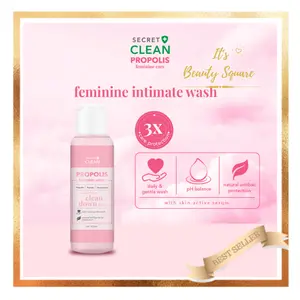 SECRET CLEAN Propolis Feminime Wash 100ml Feminine Wash Hygiene