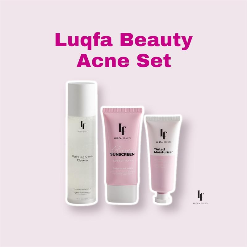 Luqfa Beauty Acne Set Ori HQ Skincare luqfabeauty Pencuci Pelembab ...