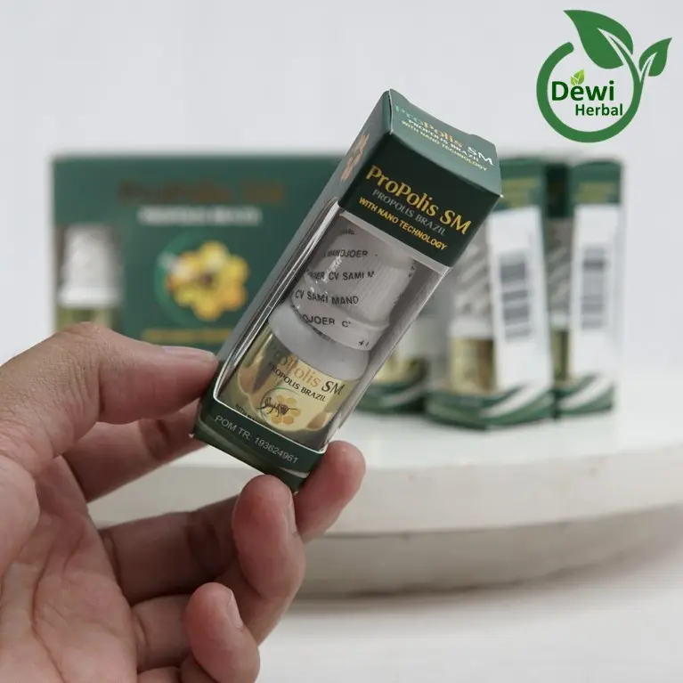 Propolis SM Herbal Benjolan Uci Uci di Ketiak, Kepala, Belakang Telinga, dan Tangan - Isi 6ml 1