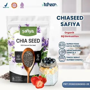 Chiaseed Safiya Organik Super Food Tinggi Serat Omega-3 dan  Protein Biji Chia Seed Premium