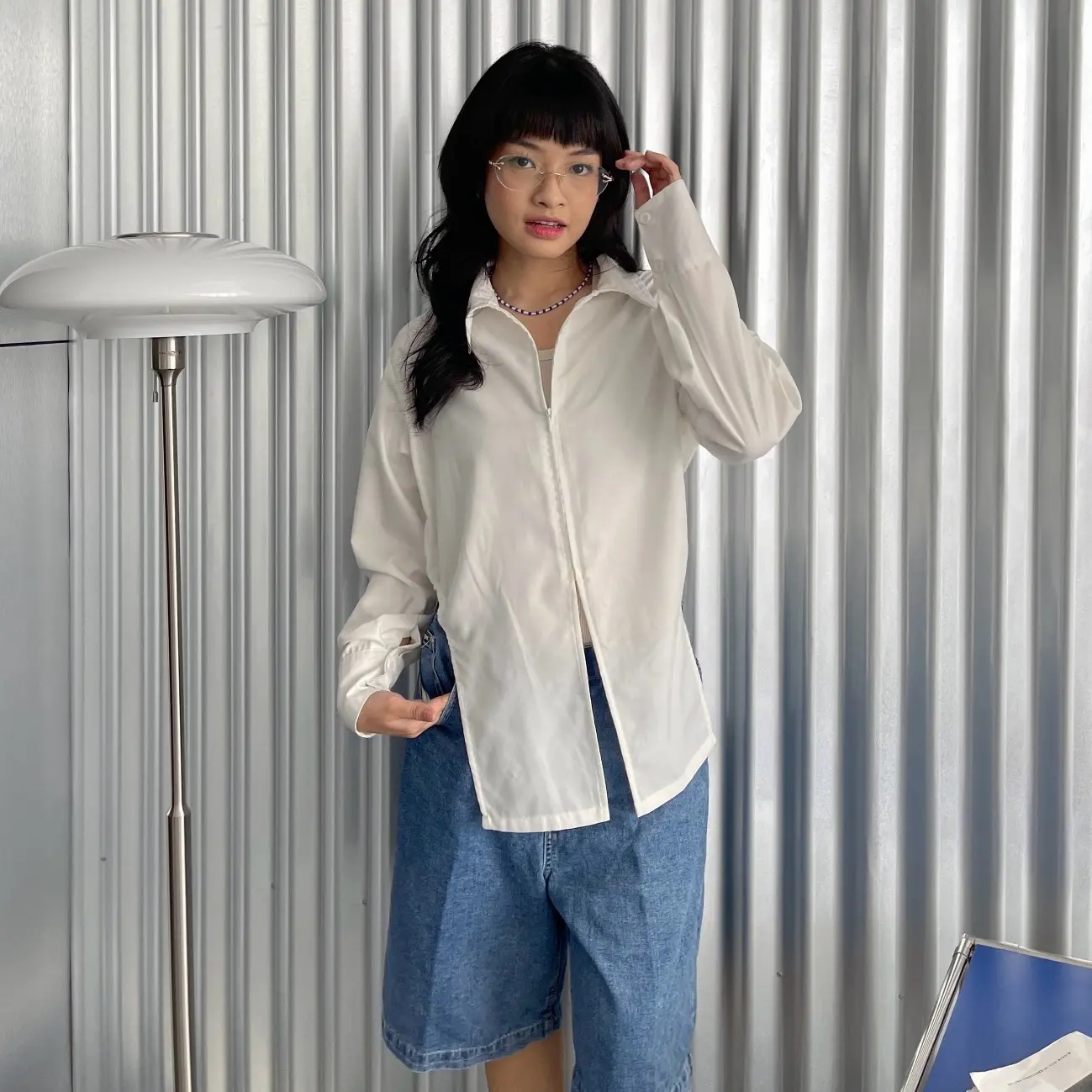 ByNeeth Janna Shirt - Kemeja Basic - Kemeja Toyobo - Kemeja Wanita