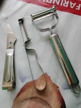 Product Review of Pengupas isi 3 Pcs Peeler Set Stainless Parutan Pisau Buah Sayur from A**r 0