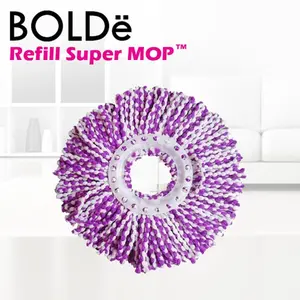 BOLDe Refill Supermop ( Alat Pel Lantai Kain Microfiber )