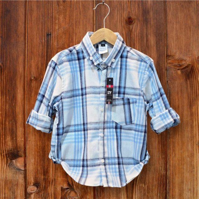 ROOE YARA KIDS & JUNIOR Kemeja Flanel Anak Usia 1-12 Tahun Lengan Panjang Size M L XL 2XL dan 3XL Best Seller Fashion anak motif  Kotak-Kotak