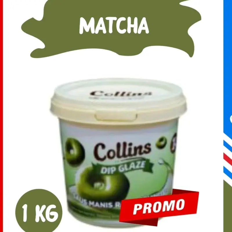 PALEMBANG - COLLINS DIPGLAZE 1 KG SEMUA RASA READY BANYAK Coklat Selai 4
