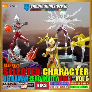 Keeppley Ultraman Selected Vol 01/Vol 02/Vol 03/Vol 04 /Vol 05 Zero Invinity Version Model Kit
