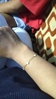 Product Review of Angel Clover Bracelet In Pink & Black Anti Karat Stainless Gelang | evyjewels x crushonyou from C**w 0