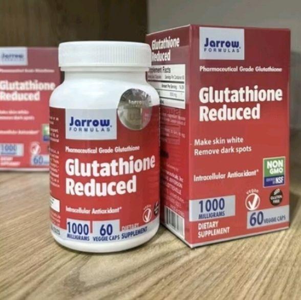 《Date 2027》Viên uống Jarrow Glutathione Reduced Usa hộp 60 viên
