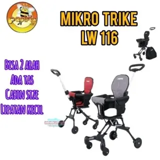 SPACE BABY STROLLER EXOTIC MAGIC STROLLER PASIFIC LW 011 / LW 116 / LW 120 / LW 126 / LW 132 Kualitas Tinggi 2