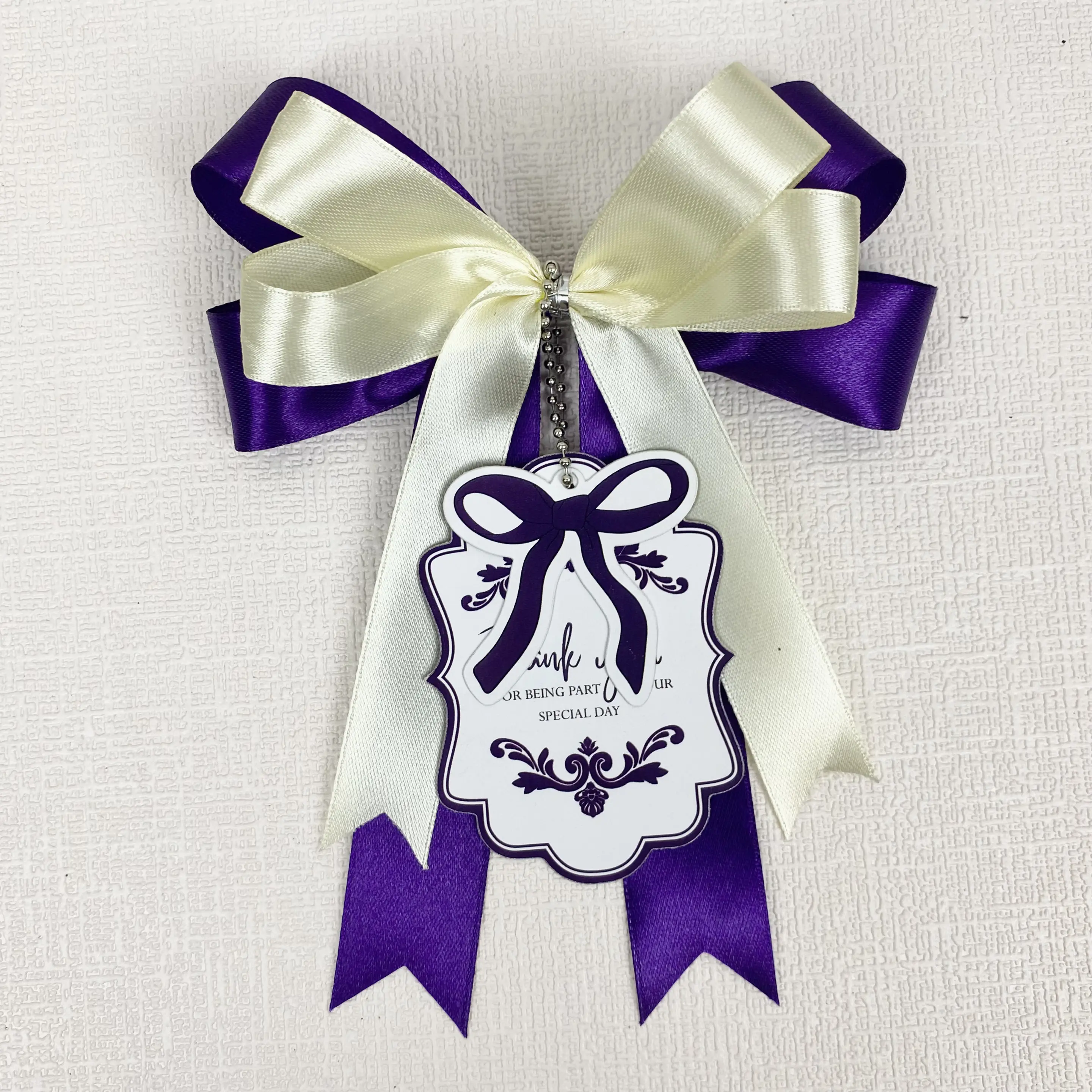 Hangtag + Pita Ungu Cream