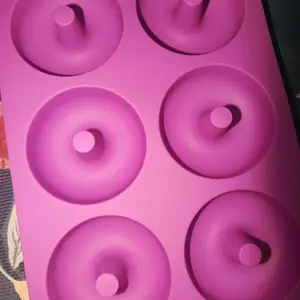 JCM Cetakan Silikon DONAT Loyang Cupcake Kue Coklat Puding Donuts Jelly Muffin Sabun Lilin DIY Cake Bulat Silicone Mold Round Soap Wax Candle 4 / 6 / 8 / 12 / 16 / 18 / 32 Cavity