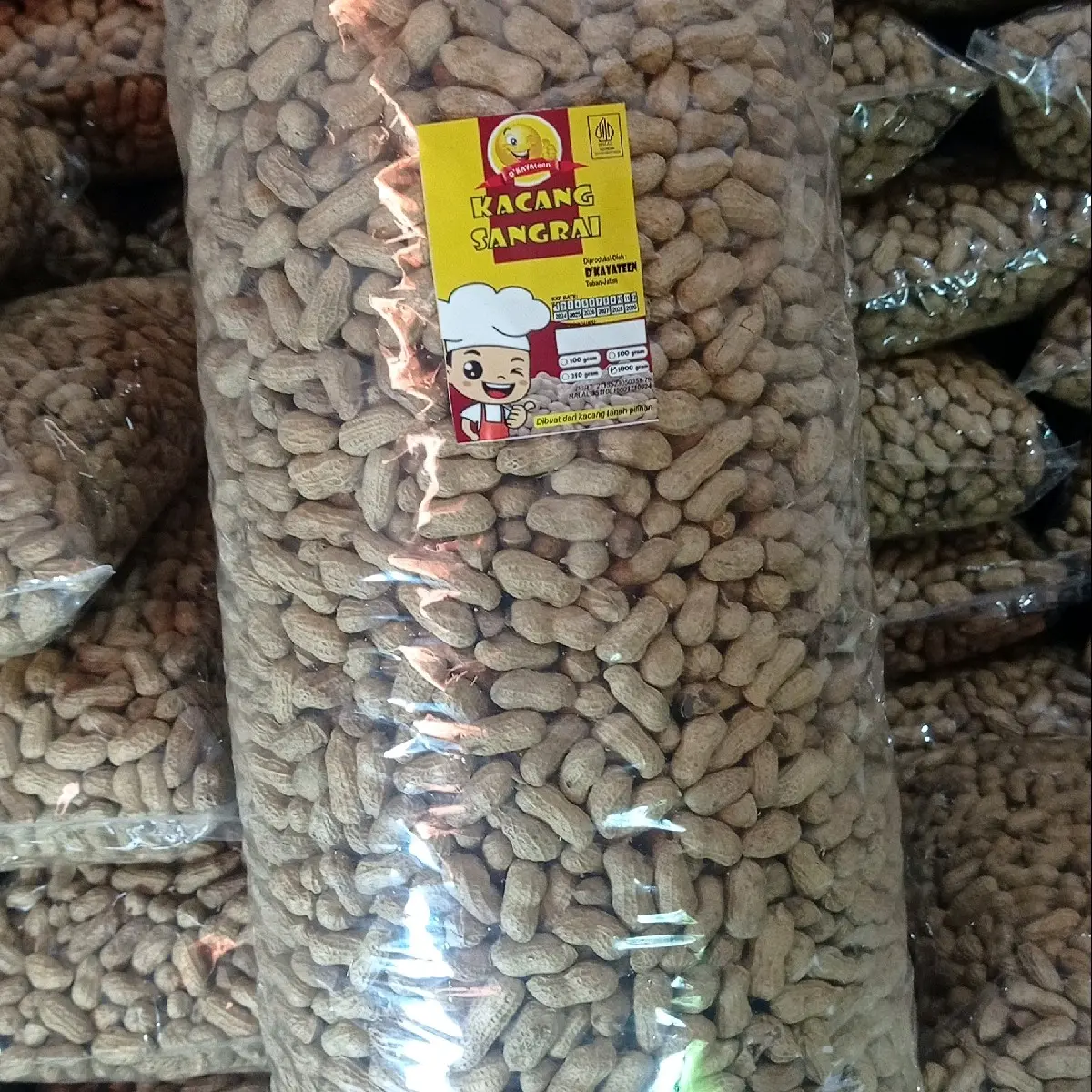 1,5 KG KACANG SANGRAI TUBAN