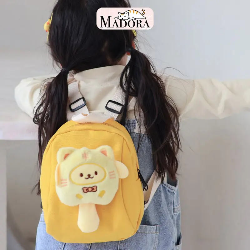 Madora Sanrio Family Mini Backpack Tas Ransel Sekolah Anak Karakter Kuromi Melody Lucu 1