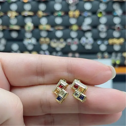 [Quick sale]  Natural Crystal Earrings