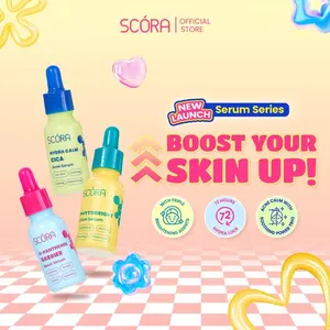 READY - Scora Serum Series 20ml - Skin Barrier- Acne Berjerawat - d-panthenol barrier
