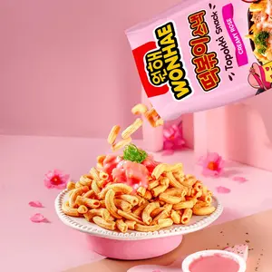 Wonhae Topokki Snack Sweet & Spicy by Mujigae Wonhae Banana Chocolate & Banana Milk Snack