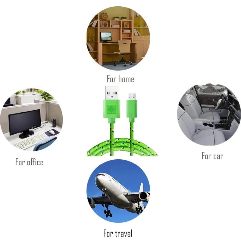 Cáp dữ liệu di động, USB sang Micro, sạc nhanh, chiều dài 1m / 2m / 3m, thích hợp cho Samsung, Huawei, Xiaomi, Redmi, Oppo, Vivo, máy tính bảng Android POCO Phụ Kiện Phone 3