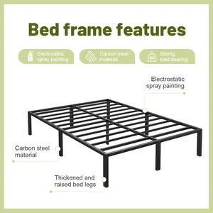 Tatakan Divan Tempat Tidur / Yelena Ranjang Tidur / Divan Dipan Tempat Tidur / Kai Ranjang Besi Industrial Bed In a Box Furniture