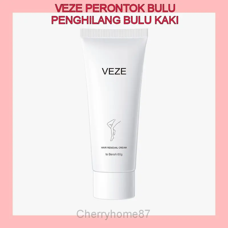 [BPOM] Veze Krim Penghilang/Perontok Bulu Ketiak Bulu Kaki Pencabut 60g Removal Wax