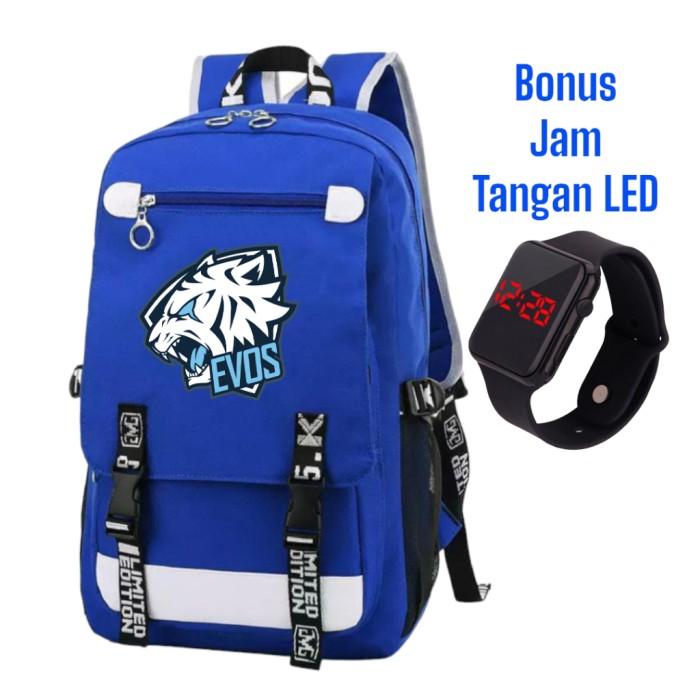 J♥O1 SLV BAGS - TAS RANSEL ANAK SEKOLAH EVOS KEKINIAN ANAK2 SD TK PAUD LAK O♥QM 1