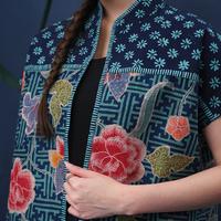 Gambar NONA RARA - Dhira Encim CNY T5288, Baju kerja batik blouse wanita modern - ALL SIZE dari Nona Rara Batik Kota Administrasi Jakarta Timur 3 Tokopedia