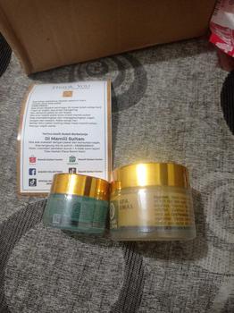 Product Review of (AMAN REVIEW DR OKKY) SPA EMAS, COOLING SLEEP MASK MAMIII SULTAN [BPOM] from L**🌷 1
