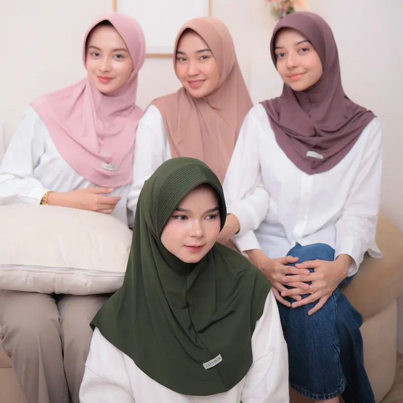 Tiebymin - Tyana Bergo Oval Syar'i Ukuran M 0