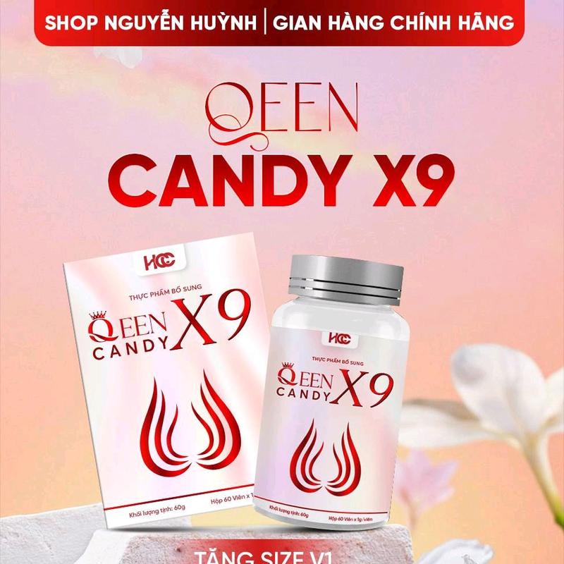  VIÊN KẸO NGẬM QUEEN CANDY X9 