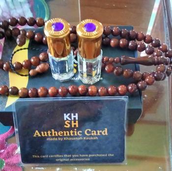 Product Review of Tasbih Kokka Kaukah Asli | Tasbih Kaukah 99 butir kualitas premium | Free gelang dan minyak wangi Muslim from K**A 0