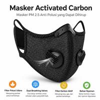 Gambar Varen Skin ACE Masker Motor Anti Polusi PM 2.5 Activated Carbon Breathable Mask Premium 311 dari Varen Skin Official Shop Kota Administrasi Jakarta Barat 2 Tokopedia
