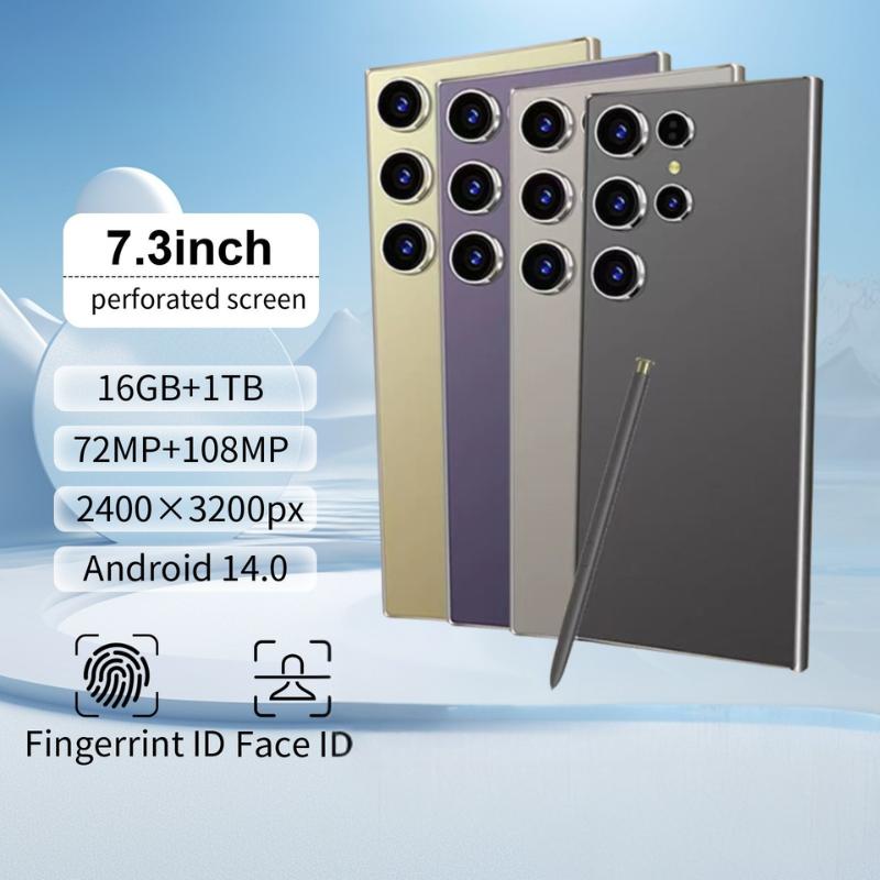 [Flash Diskon]  S.25 Ultra Smartphone 5G Ponsel Gaming Cuci Gudang 7.3 Inch 8000mAh Baterai 72MP+108MP Kamera Night Vision 16GB+1TB Garansi Resmi