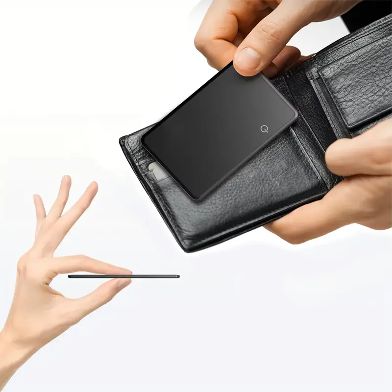 NFC RFID GPS tracker card tracker find my MFI real time findermy bag wallet Luggage Tracker anti lost air tag find my card