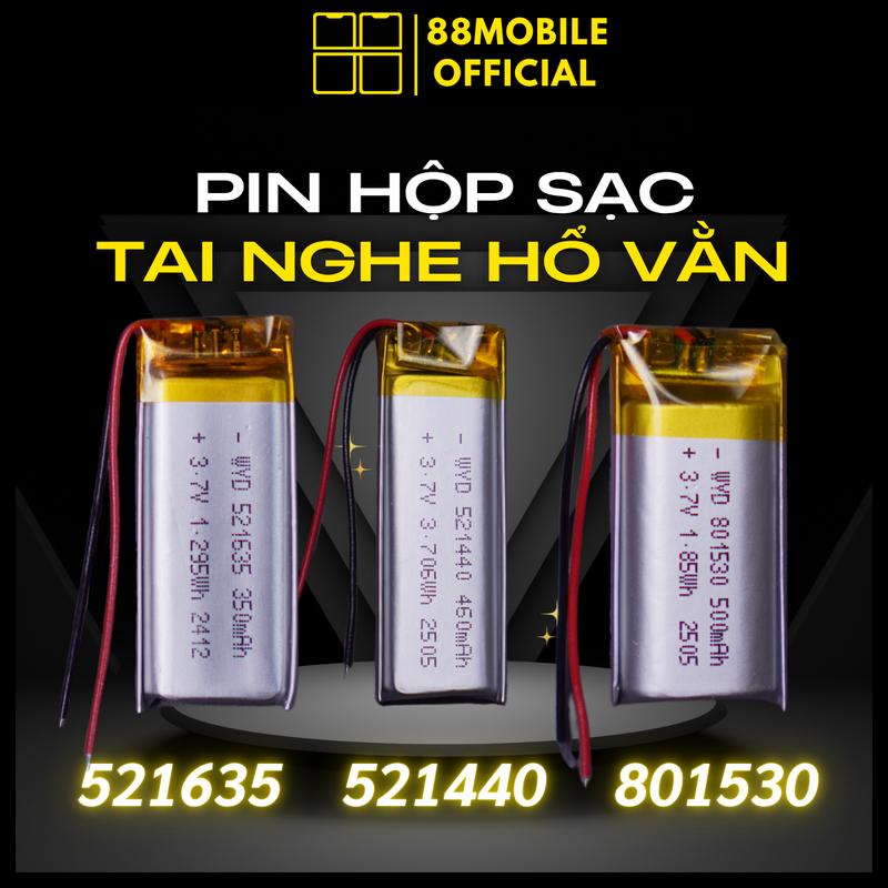  Pin dosk sạc thay thế cho tai nghe hổ vằn tiger 2 3 pro pro 2 dung lượng cao sử dụng lâu dài 
