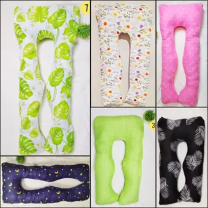 Sarung Bantal Ibu Hamil Jumbo / Menyusui / Maternity Pillow Uk 150cm x lebar 75cm ( Cover Only )