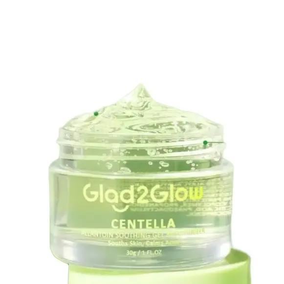 ￼Glad2Glow Centella Soothing Moisturizer Gel Cica Pelembab Wajah 30g