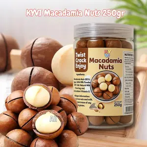 KYVI [ HALAL ] KACANG MACADAMIA 250gr Twist Crack Enjoy Macadamia Nuts Kualitas Terbaik