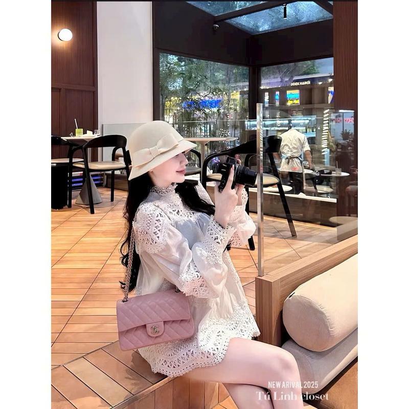 túi xách hot trend Túi Xách Nữ - Túi Đeo Chéo Khóa X Siêu Đẹp Phong Cách Trẻ Trung