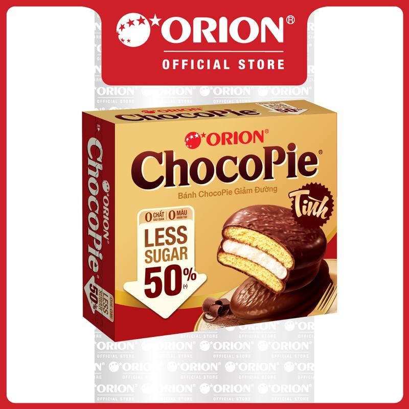 Hộp 12 Gói Bánh ChocoPie Giảm Đường 360g