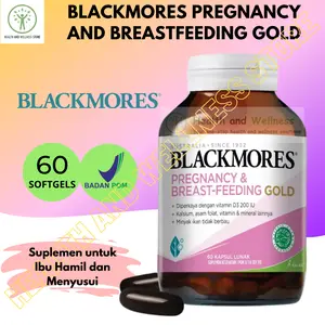 BLACKMORES PREGNANCY AND BREASTFEEDING GOLD 60 KAPSUL LUNAK Bunda Hamil Maternity Pregnancy
