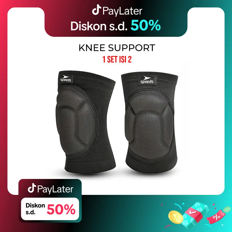 SPEEDS Dekker Olahraga Perlengkapan fitness Knee protector 055-2 0