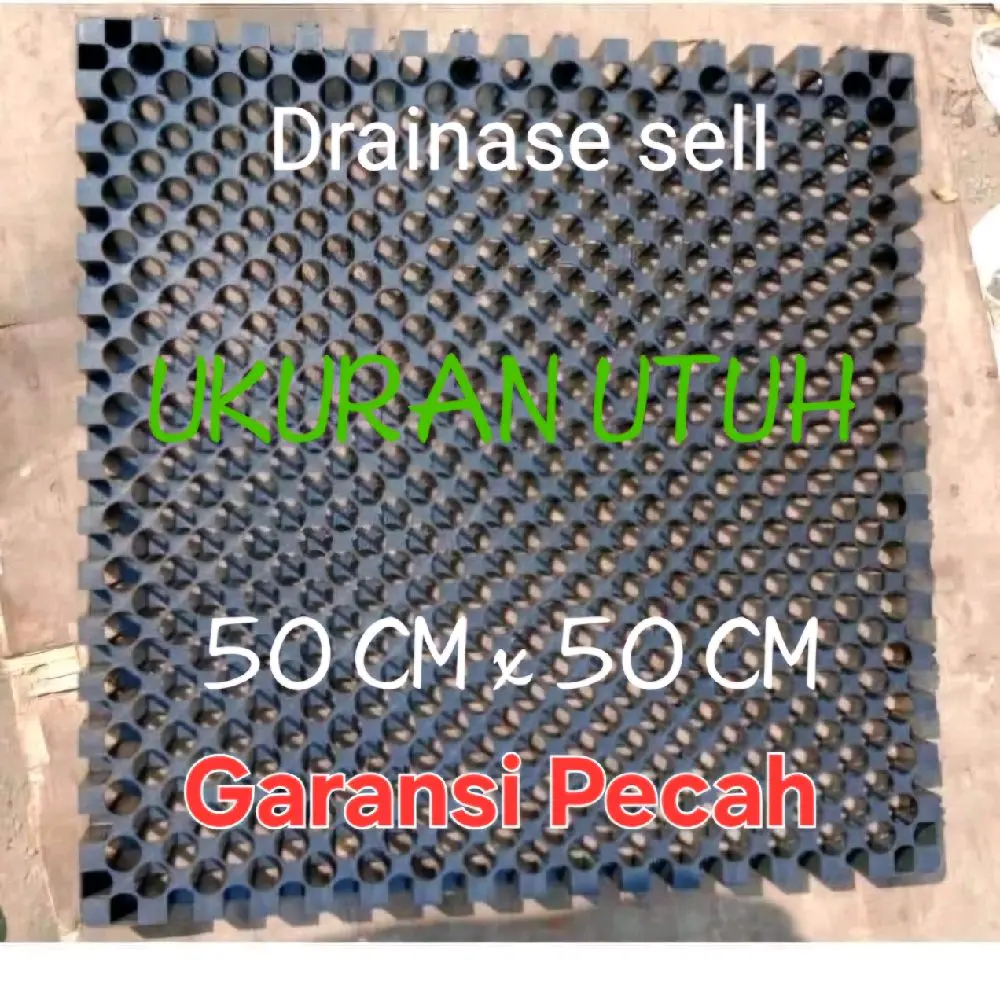 Drainase sell tebal 3 cm// ukuran 50 x 50 (UTUH)