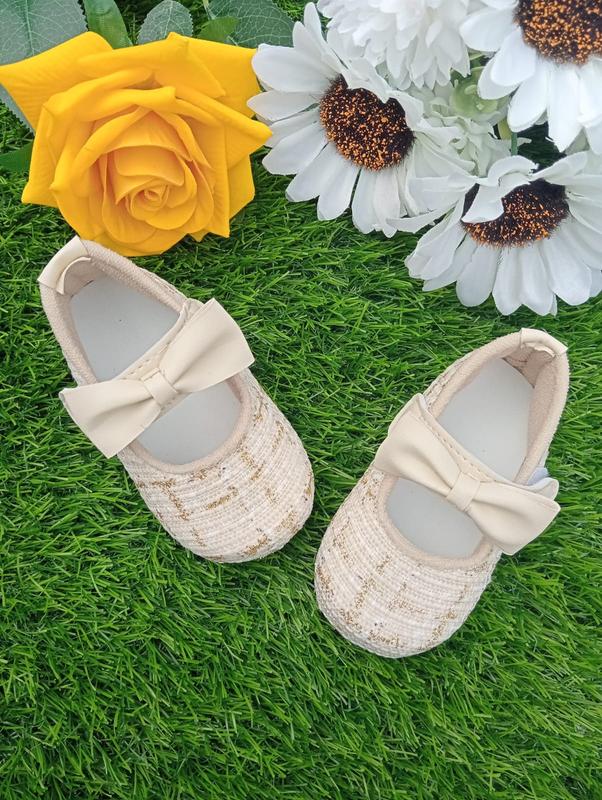 SEPATU PREWALKER BABY PREMPUAN MOTIF PITA GARIS UNTUK USIA 0-12 BULAN 0