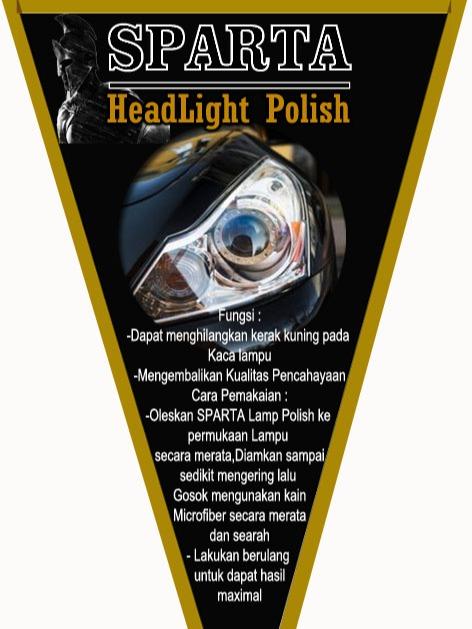 Gambar SPARTA HEADLIGHT POLISH 100gram 50gram Pembersih & Pengkilap Mika Lampu Mobil Motor / Poles Mika Lampu Mobil - -100gram dari Mitsutama Group Kab. Bekasi Tokopedia