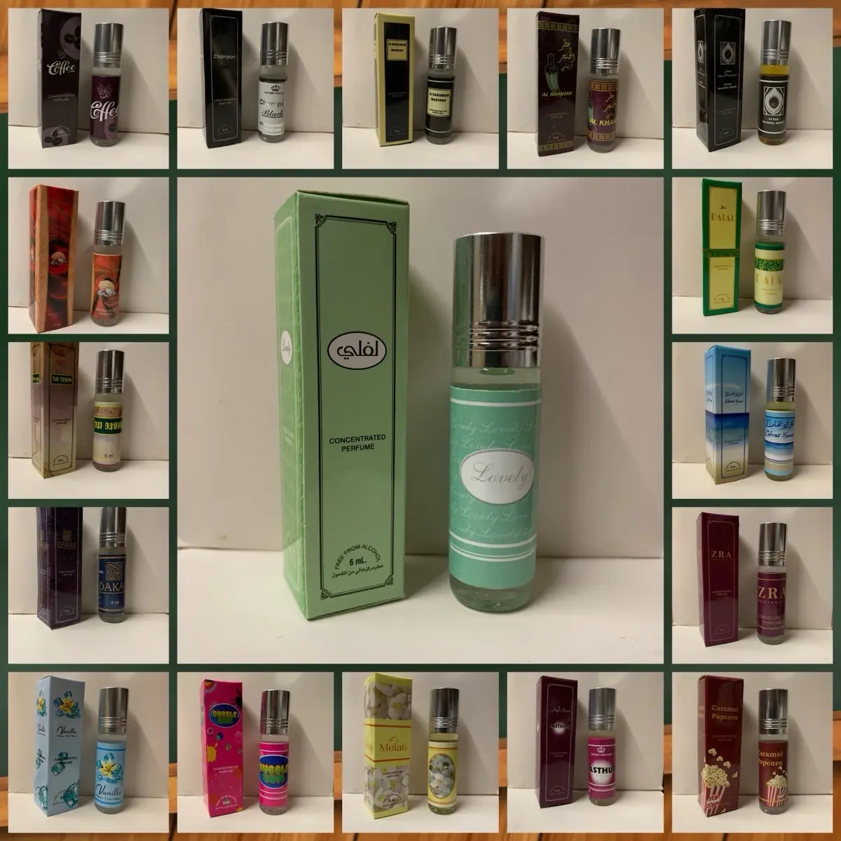 Parfum Roll-On 6ml PREMIUM dengan Aplikator Roll-On - Perfume,   Wanita unisex