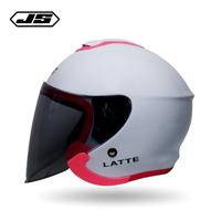 Gambar J.Steady Helm Half Face JS LATTE SOLID Wanita Hijab/Cewek hijab /Paket cantik/Helm Keren/Helm hijab/Helem Dewasa/Helm solid Motorcycle Sporty - VISOR JS LATTE, CLEAR, M dari JS OFFICIAL Kab. Tangerang 3 Tokopedia