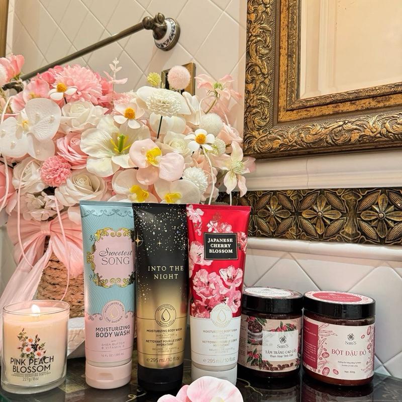 SẢN PHẨM BÁN LẺ BODY SCRUB - SỮA TẮM KEM MỊN DA- BODY MIST.