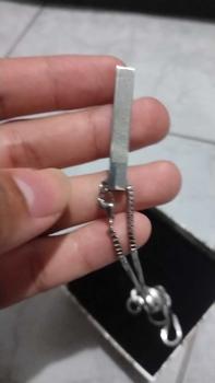 Product Review of Salami Muslim-Hadiah Lebaran Ayatul Kursi Kalung Bar 3D Hadiah Berkah Sehari-Bahan titanium berkualitas tinggi, tidak akan berkarat dan tidak akan memudar-60cmGiftBox|Hadiah Lebaran from 9**v 1
